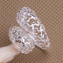 925 jewelry silver plated ring,Wholesale fashion jewelry, carving /awsajnza adpaiuwa