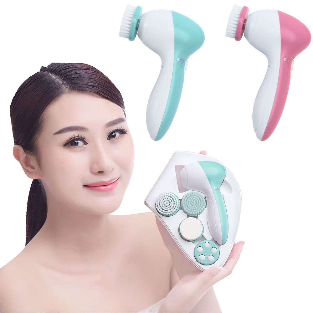 Electric Skin Care Tools Facial Cleaning Brush Scrubber Massager Face Skin Care Device