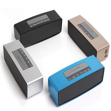 Portable Mini Bluetooth Speaker Brand Computer Speakers Soundbox 6W FM Wireless USB Stereo Amplifier For Electronic Products