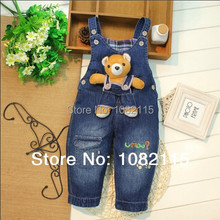Spring 2015 kids overall jeans clothes newborn baby bebe denim overalls jumpsuits for toddler infant boys