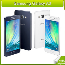 Original Samsung Galaxy A3 1GB+ 8GB Android 4.4 MSM8916 Quad Core 1.2GHz Smartphone 4G LTE 4.5 inch Cell Phone LTE+WACDA+GSM