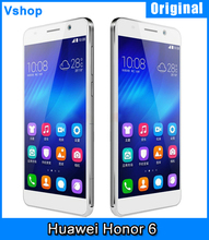 Original Huawei Honor 6 5 0 inch 3GB RAM 16 32GB ROM Android 4 4 Kirin