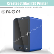 Hot Printer 3D Blue/Black/Silver Metal Case Dual-Extruder Createbot Max 3D Printer With Heatbed Made in China on Sale