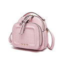 2016 New Crocodile print Mini Multi purpose Backpack Cowhide Koran Style Fashion Shoulder Bag Women Designer