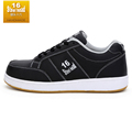Steel16 Men steel toe cap work safety shoes skater work boots breathable puncture proof protection footwear