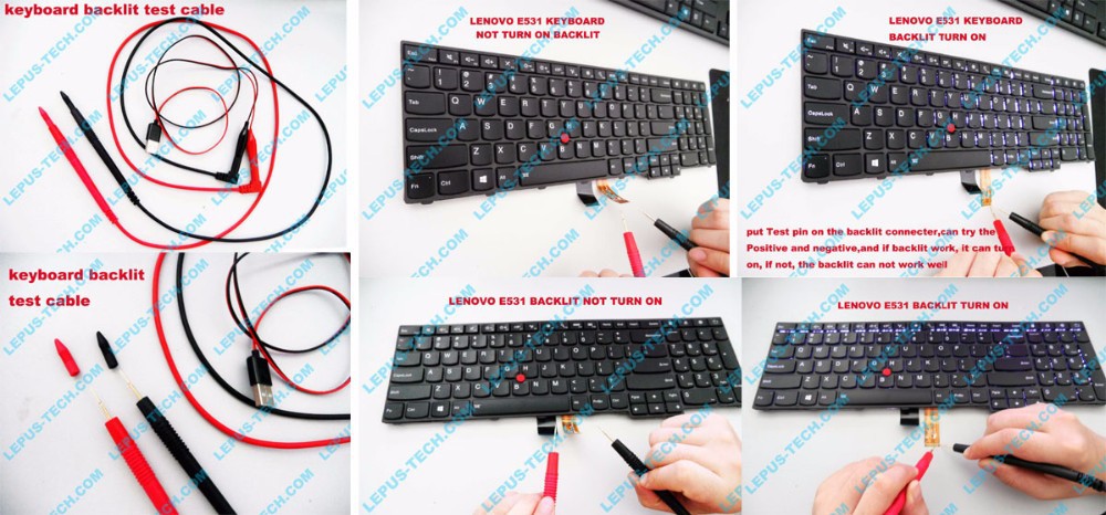keyboard backlit tester