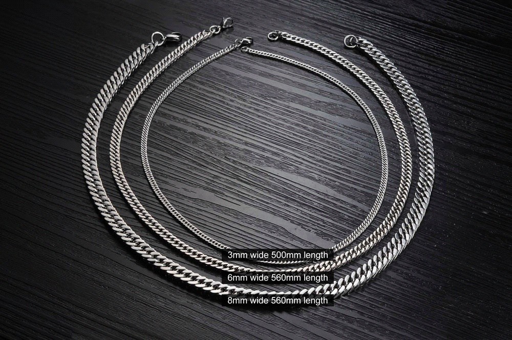 GL743-(9) chain necklaces
