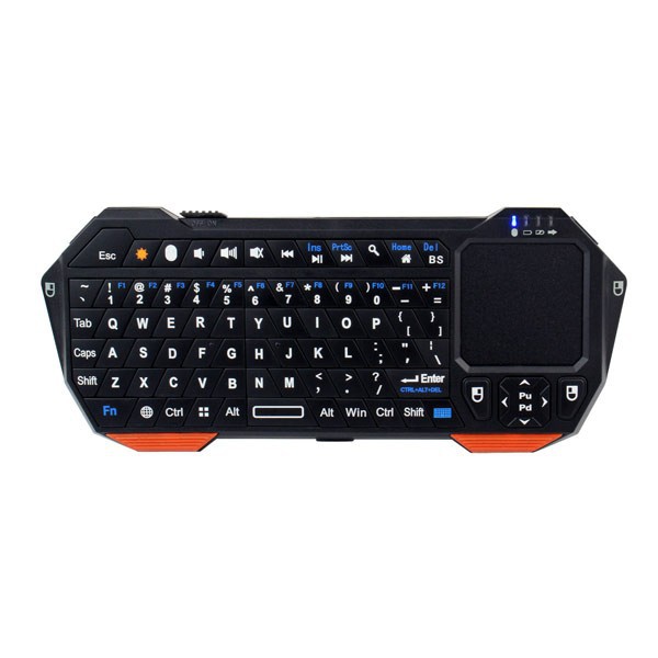 Black Mini Portable Wireless Keyboard Bluetooth (5)