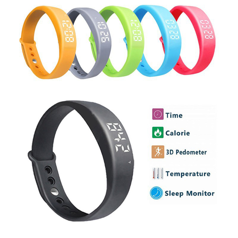 W5 Smart Wristband Bracelet Pedometer Sleeping Monitor Tracker High Quality Free Shipping