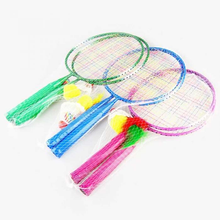 Description Picture 3 of itemNewly Fitness Equipment 1 Pair Youth Children's Badminton Rackets Sports Cartoon Suit Toy for Children  B2Cshop