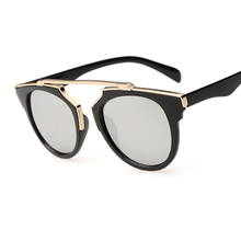cat eye sunglasses men women vintage sunglasses blue color new arrival oculos escuro gafas oculos de