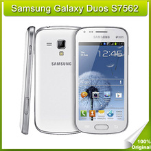 Original Samsung S7562 Galaxy Trend Duos 4GB ROM Android 4.0 OS 3G Cellphone Touch Screen Unlocked Phone