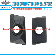 Free shipping APKT160408 PM (40pcs/Lot) YBG202 CVD ZCCCT cemented Carbide CNC milling insert Positive insert