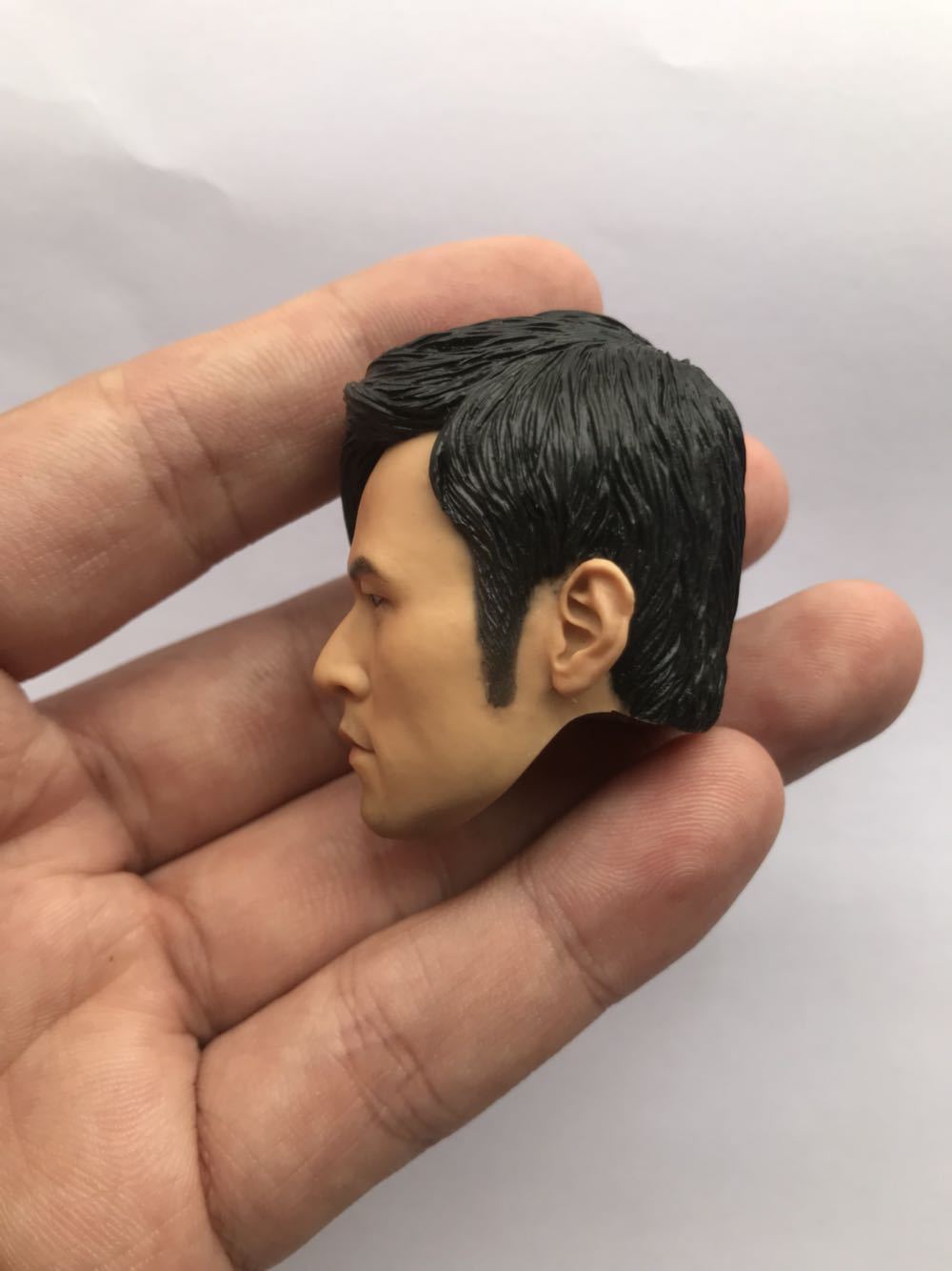 1/6 Asian Famous Singer Jay Chou Male Head Carving Fit 12'' Action Figure