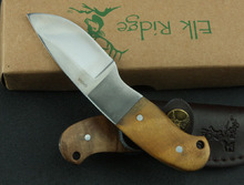 Fixed blade knife Outdoor knife High Quality 5Cr13 steel blade wooden handle Free shipping survival hunting