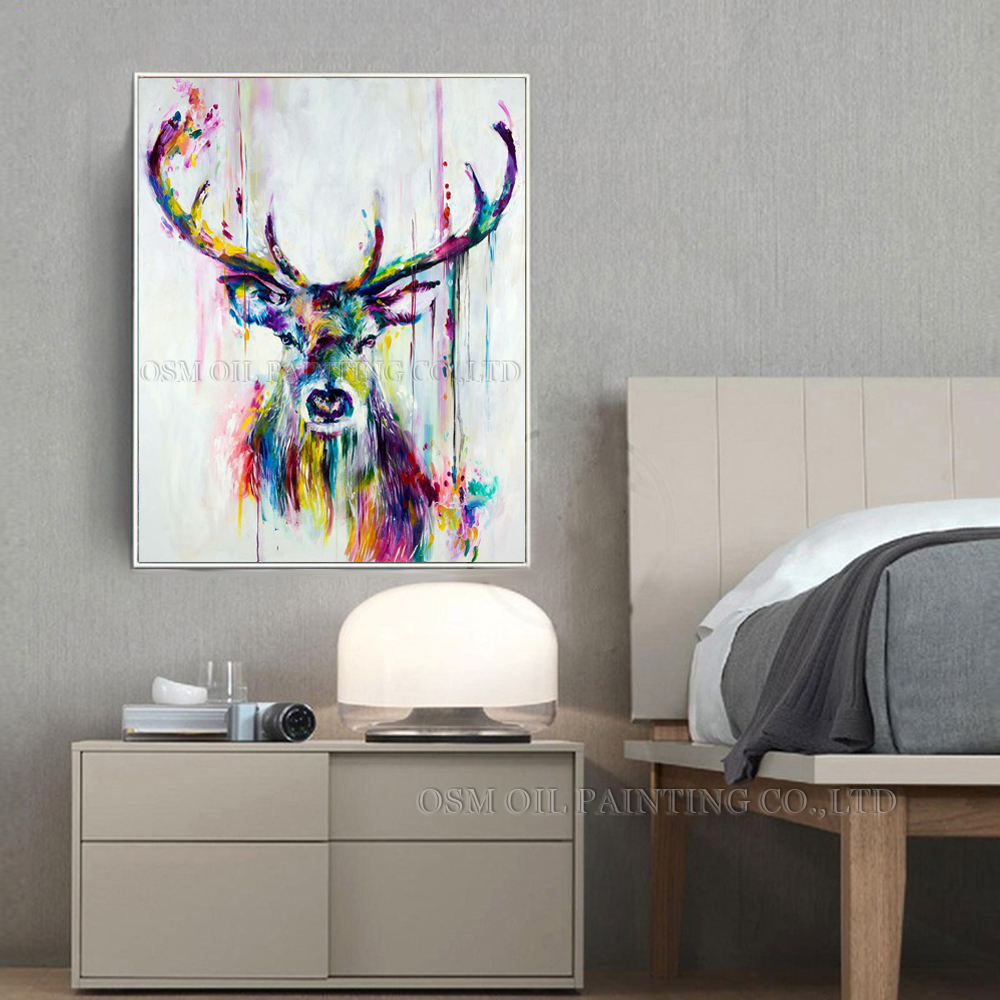 Best Selling Handmade Items Colorful Abstract Paintings Animals