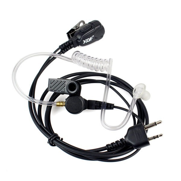 2 Pin Acoustic Tube Earpiece Mic PTT Headset (12)