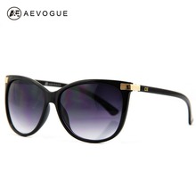 AEVOGUE Free Shipping with Original case Newest cat eye Classic brand len box glasses sunglasses women vintage FDA AE0098