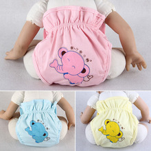 Reusable Baby Soft Cloth Diaper Nappy Toddler Training Pants Cotton Diapers Washable Waterproof Fresh Color