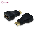 QGeeM MINI HDMI TYPE C MALE TO HDMI A FEMALE ADAPTER converter 1080 P 2K 4K