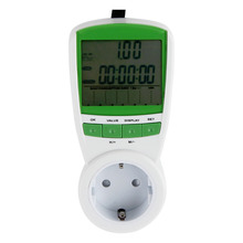1pcs Energy Power Meter Watt Volt Amp Frequency Monitor Analyzer 230V 50Hz Hot Worldwide