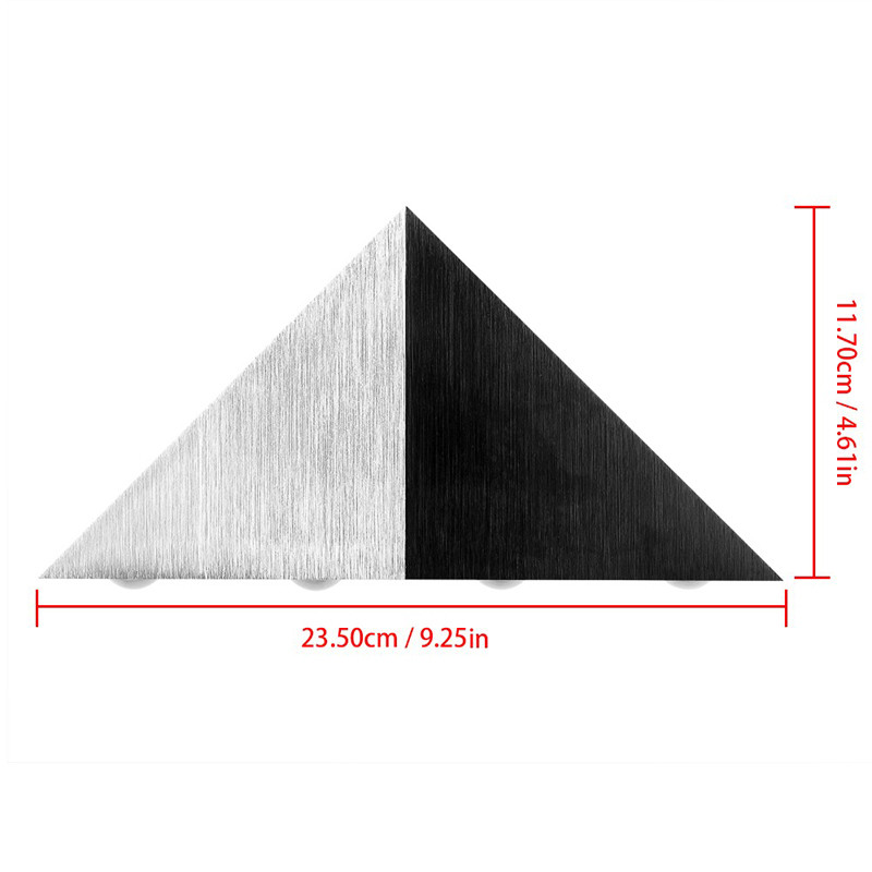 5W Aluminum Triangle LED Wall Light Lamp Modern Home Lighting Indoor Outdoor Decoration WarmCold White AC90-265V-5