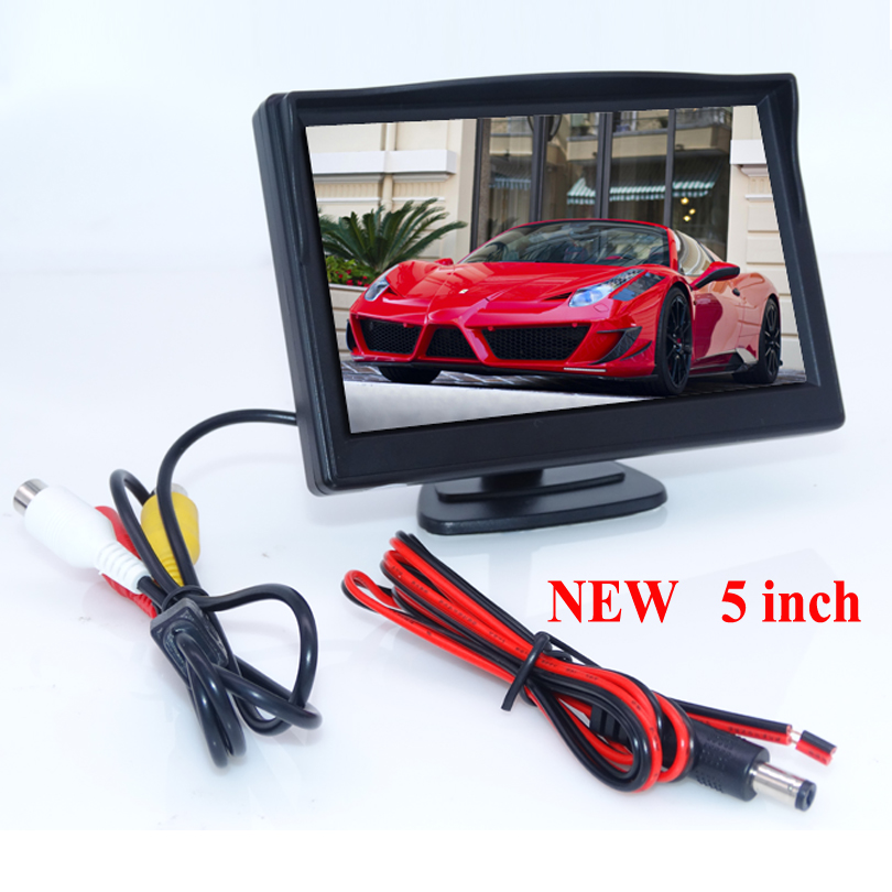 New Promotion 5inch TFT Car LCD Rear View Monitor Reverse Backup Parking For Camera DVD VCD Factory Promotion New Promotion 5inch TFT Car LCD Rear View Monitor Reverse Backup Parking For Camera DVD VCD Factory Promotion