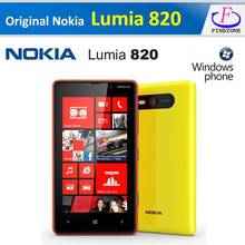 Free shipping Original Nokia Lumia 820 Unlocked Smartphone 8MP GPS GSM WCDMA 4 3 Refurbished 100