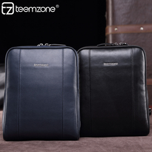Teemzone case for 9 7 iPad Fashion Top Quality Leather Cowhide Men Messenger Bags Single Shoulder