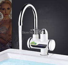Показатель температуры мгновенный кран горячей воды Tankless электрический кран кухня мгновенных горячая кран водонагреватель нагрева воды CP16