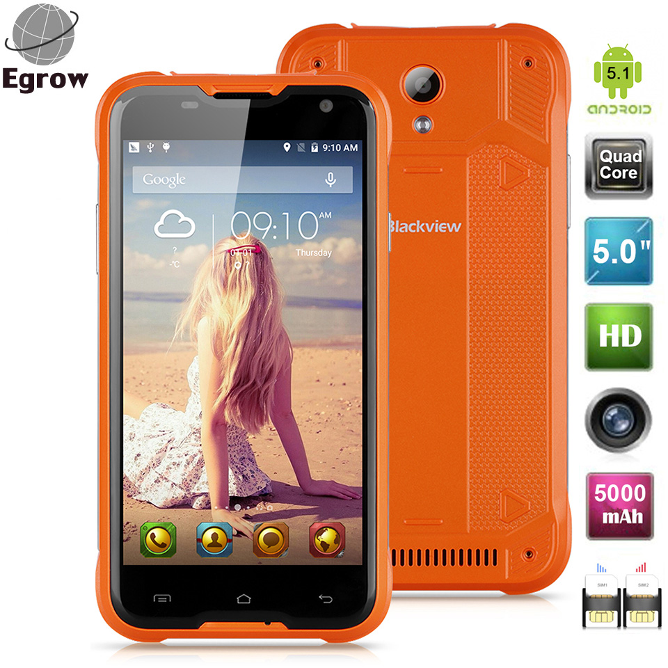 Blackview BV5000 IP67 Waterproof Dustproof Shockproof Android 5 1 Unlocked 2G 3G 4G Dual SIM Large