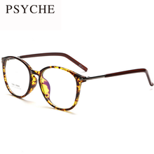Eye Glasses Frames For Women Fashion Brand Spectacle Frame Summer Men Round Glasses For Sight Plain Mirror Oculos De Grau C229