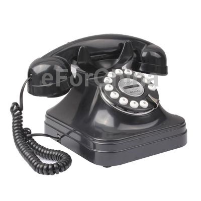 Free Shipping Retro Style Telephone Landline Wired Table Telephone for Home