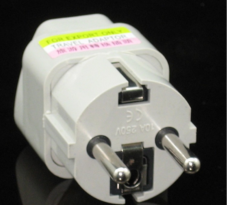 European standard conversion plug power converter socket Germany France
