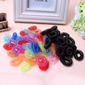 10 pcs telephone wire elastic Silicone rubber bands Gum spring for hair accessories scrunchy phone cord