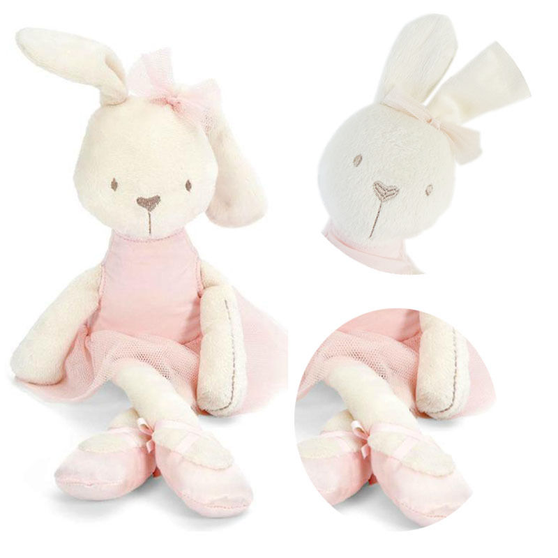 pink bunny plushie