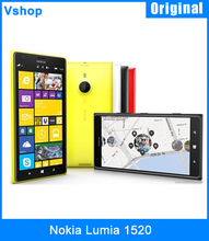 Original Nokia Lumia 1520 Unlocked Cell Phone 2GB 16 32GB 6 0 NFC 20MP Windows Phone