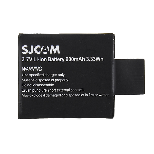 New 3 7V 900mAh Li ion for All SJcam SJ4000 SJ500 SJ5000 plusM10 Backup Rechargable Battery