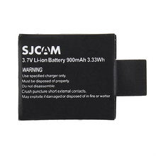 New 3.7V 900mAh Li-ion for All SJcam Cameras SJ4000 SJ500 M10 Backup Rechargable Battery for Car Sports Action Camera DVR DV