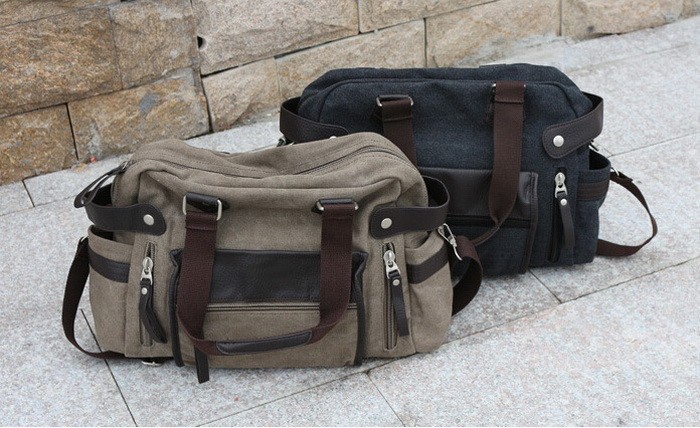 New men messenger bag fashion canvas men\'s travel bags washed bag Men Crossbody Bags Bolsos Marca Bags Fashion Travel Handbags (4)