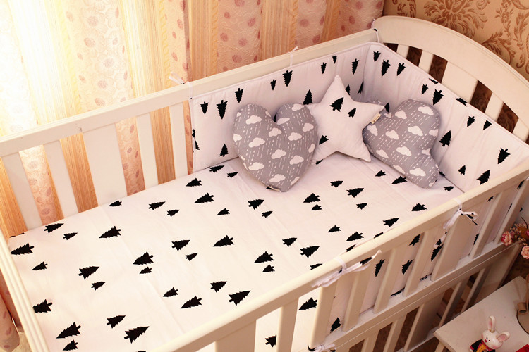 Детские товары Promotion! 6PCS baby cot bedding set crib cushion for newborn cot bed sets bumper (bumpers+sheet+pillow cover)