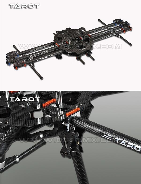 Quadcopter Рамка Таро 3 K Все углерода металла складной Тип Hexacopter Основной комплект 64