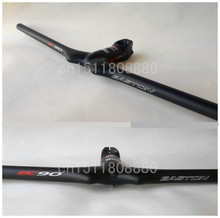 New EC90 carbon MTB bicycle Handlebar and stem / mountain bike integrated Handlebar bicycle accessories free shipping