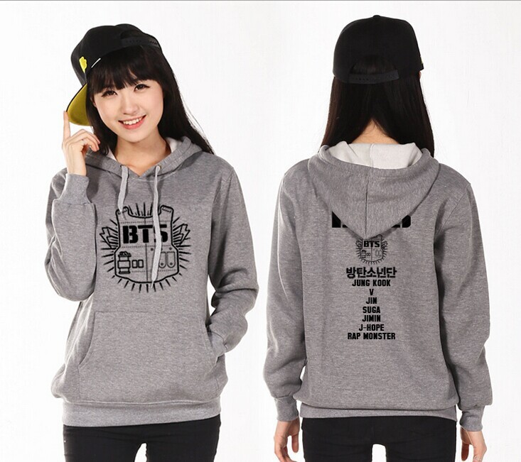 bts jacket bts kpop clothes bts hoodie women sportswear bangtan boys album exo poster Long sleeve
