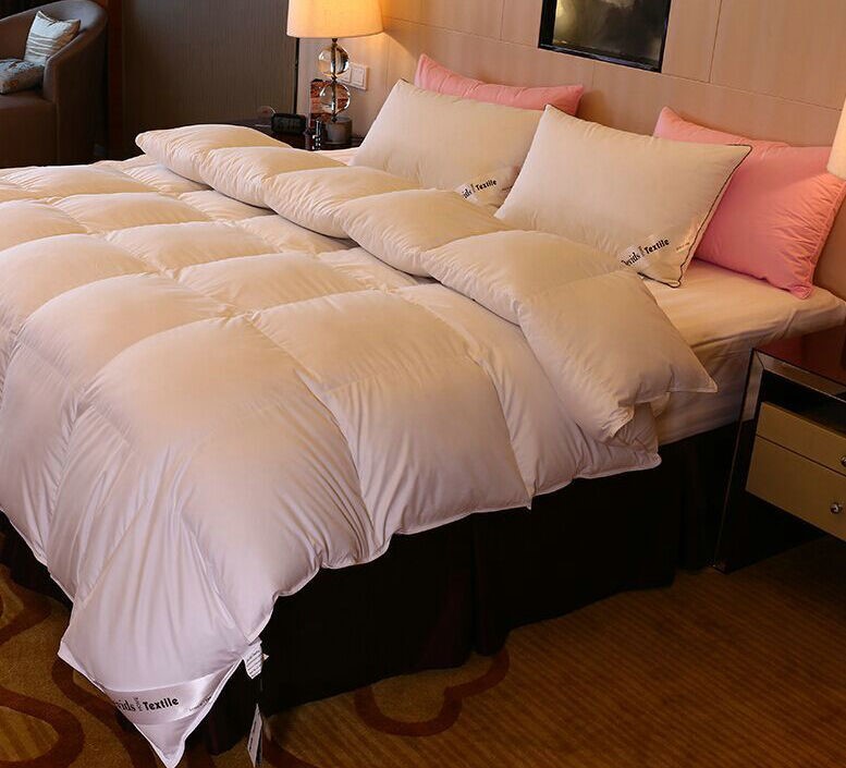 2019 5 Star Hotel Quality 100 Goose Down Luxury White Comforter