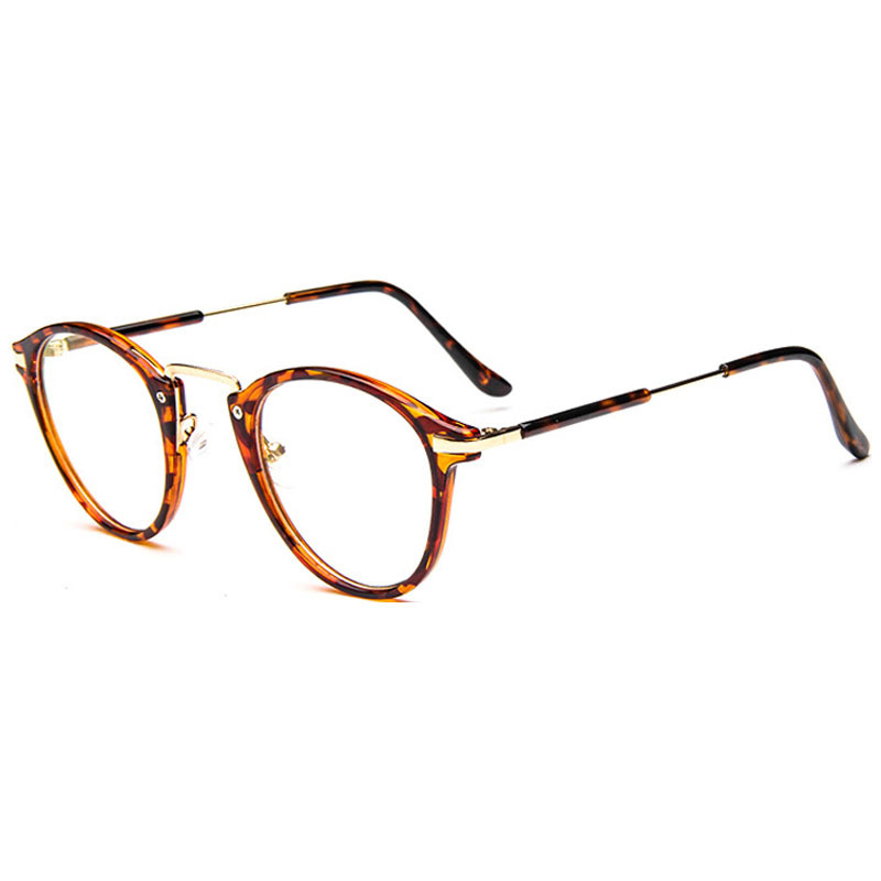 Aliexpress.com Comprar 2016 estudiante de diseño Vintage Gafas mujeres Gafas redondas Gafas de marco marco óptico de los vidrios Oculos Femininos Gafas