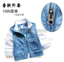 Free shipping new 2014 Spring autumn baby clothes kids jackets & coats boys casual jackets baby outerwear