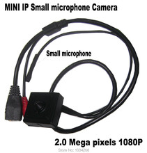 Pinhole Lens H 264 Onvif P2P Mini Audio Video camera 1 3 Megapixel Mini IP camera