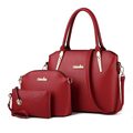 Trendy Mother Child Bag Three Piece Suit Women Fab Portable Handbag Large Bag Ladies Designer Shoulder