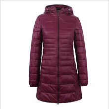 2015 New Winter Jacket Women Cotton Coat Slim Parkas Ladies Coat Long Hooded Plus Size Ultra